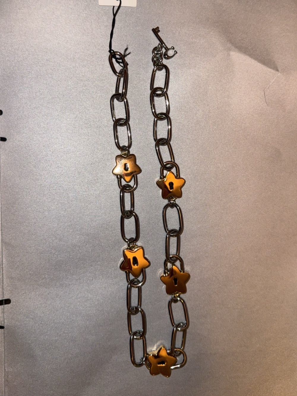 Coach Lock & Key Necklace